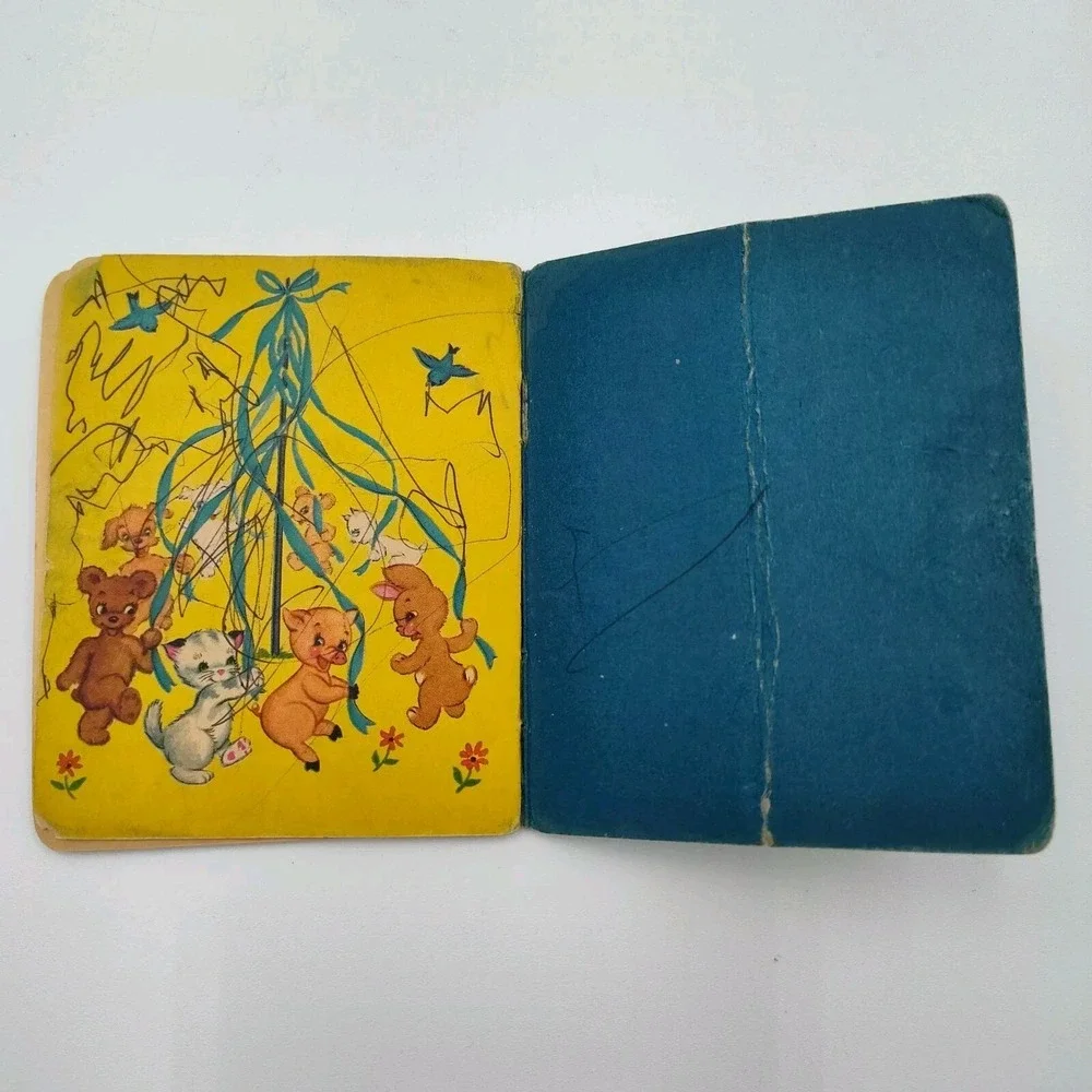 1949‎ Tiny Tales When I Grow Up VTG Whitman Children's Book📸SEE PIC📏